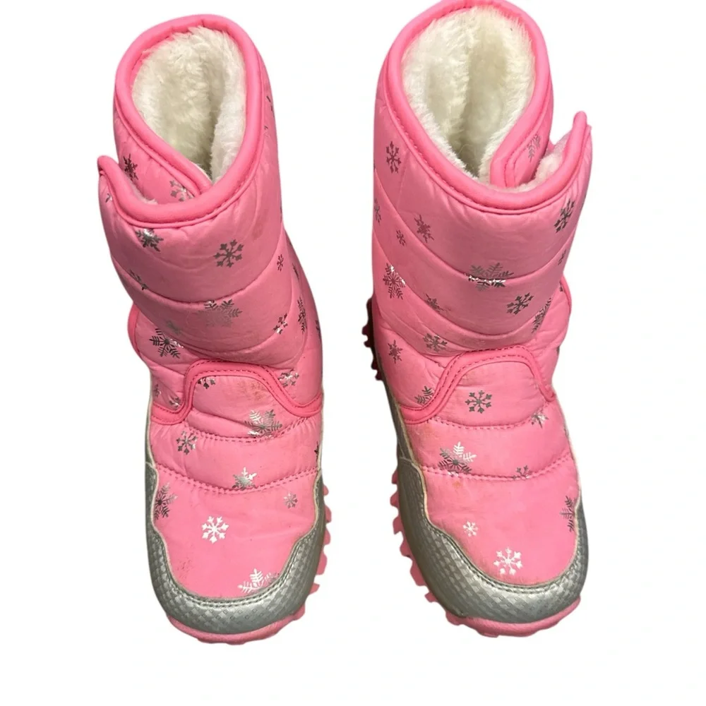 Girls Pink Swnowboots